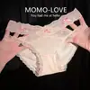 Sombra de Mariposa del Sena~Bragas sexys de encaje estilo francés para mujer, transparentes y transpirables con un diseño de lazo calado, tangas finas y ligeras para mujer