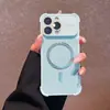 O Novo Modelo Que se Transforma em 17 Segundos é Adequado para Capa de Celular Magnética com Padrão de Diamante para Apple 16 Pro Max iPhone 14 com Proteção Anti-Queda nos Quatro Cantos