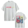 Camiseta Gráfica de Cara Rudo Enjin Zanka Riyo de Anime Gachiakuta para Hombres Mujeres Casual
