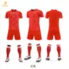 Uniformes de Futebol em Estoque com Números Impressos, Camisas, Uniformes de Treinamento para Equipes Escolares de Clubes, Uniformes de Jogo para Equipes de Futebol, Moletons