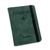 Fornecimento Exclusivo Transfronteiriço de Novas Capas de Passaporte em PU, Capas de Passaporte Antifurto RFID Quentes em Vendas Transfronteiriças, Vendas Diretas de Fábrica, Bloqueio de Cor para Viagem