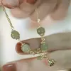 Celebridad de Internet Pulsera de Novia con Perlas de Tulipán para Mujer Pulsera de Alto Nivel Joyería Diseño de Nicho para Novia Estudiante ins
