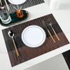 Conjunto tapete para comida ocidental em PVC tapete isolante tecido Teslin tapete de mesa para hotel e família caminho de mesa quente da Amazon