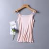 [Procesamiento Personalizado] Camisola de Seda Chaleco para Mujer Ropa Interior Seda de Morera Se Puede Usar por Fuera Camisola Delgada Ropa Interior de Base