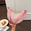 Bolso transfronterizo 2026 nuevo estilo fresco y simple, bolso de hombro y cruzado artístico de gran capacidad, ligero para viajes casuales, bolso tipo empanada