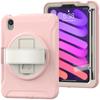 Adecuado para iPad Mini6/Mini (Funda Protectora para Tablet A17Pro con Ranura para Lápiz de Adsorción Estuche Anticaídas