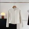 Adelgazante de Cintura~ Elegante Cuello Alto Polar de Doble Cara Corte Tridimensional Resistente al Viento para Exteriores Cálida Chaqueta Interior Atuendo de Otoño