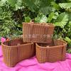 Cesta de Compras para Frutas y Verduras, Cesta de Mano Tejida de Ratán, Cesta de Almacenamiento, Cesta de Compras, Cesta de Picnic para Exteriores, Cesta para Huevos, Cesta para Flores, Cesta de Almacenamiento Tejida