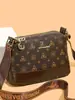 Bolso de Hombro para Mujer de Moda Versátil de Alta Calidad con Gran Capacidad y Múltiples Cremalleras, Bolso Cruzado Elegante y con Estilo