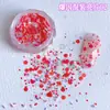 Decoraciones de Lentejuelas para Uñas, Estrellas Brillantes de Venta Caliente de Celebridades de Internet, Corazones, Purpurina Estrellada, Decoraciones de Uñas con Purpurina Estilo Ins Coreano