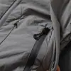 Correr al aire libre, resistente al agua, multibolsillos, cuello alto, estilo ropa de trabajo duradera, chaleco de algodón cálido, unisex. 13511