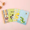 Cuaderno Pequeño de Dibujos Animados, Mini Cuaderno Portátil Lindo, Cuaderno de Bolsillo Portátil, Regalo Pequeño de Recompensa para Estudiantes de Primaria, Papelería al por Mayor