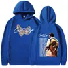 Marca Independiente de Comercio Exterior Sudadera con Capucha de Ajuste Holgado Rod Wave Última Vuelta Gira 2025 Ropa Unisex Cadera H