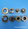 Foshan galvanoplastia bronze acessórios de vestuário ferragens botão processamento aço inoxidável ferro latão botão pintado de preto assado