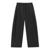 Love and Nancy Trece Líneas Minimalista Otoño Estilo Coreano Tencel Cintura Elástica Cordón Color Sólido Curvos Casual Pantalones Largos 02687