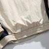 Otoño Nuevo Marca de Moda Japonesa Exterior Chaqueta con Cuello para Hombre y Mujer Casual Holgada Ropa Deportiva Costuras Chaqueta Moda