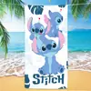 Nueva Toalla de Playa Estampada de Venta Caliente Transfronteriza Stitch Kuromi Toalla de Playa Toalla de Dibujos Animados para Niños Venta al por Mayor Paño de Toalla