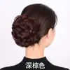 Grampo de Cabelo para Mulheres, Coque de Cabelo, Aplique de Coque, Cabelo Curto Cacheado, Coque com Presilha, Elástico de Cabelo Fofo