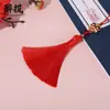 Borla de León Despertando Cinta de Poliéster con Cuentas Estilo Antiguo Marcapáginas Hanfu Accesorio para Bolsos DIY Colgante Venta Directa de Fábrica Al por Mayor