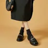Mocassins, Slip-Ons Macios da Moda, Novos Sapatos Baixos 2026, Combinando com Saias, Sapatos Pequenos de Couro, Sapatos Femininos Estilo Britânico