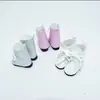Botas para muñeca de 12 pulgadas zapatos de cuero con cordones botas de moda 6 Zapatos para muñeca BJD accesorios para juguetes fabricantes venta al por mayor
