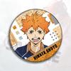 Pingente de barra periférica de anime júnior de vôlei, medalha bidimensional, emblema, chetcher, moagem de coelho de madeira, zujiu