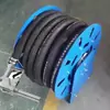 Carrete dispensador de medicina para drones, máquina de repostaje totalmente automática montada en vehículo, carrete de manguera retráctil automática de 1 pulgada, 6 puntos, 15 metros, 20 metros