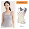 Chal Cálido Forrado de Polar con Sujetador Integrado para Mujer, Camisola Elegante sin Espalda para Otoño e Invierno con Sujetador Incorporado, Pieza Única con Accesorio para el Cabello
