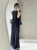 Nuevo Conjunto de Dos Piezas con Cordones y Encaje, Nuevo Vestido Camisola de Nicho Estilo Chino y Chaleco Elegante, Nuevo Modelo Verano 2026