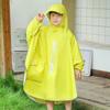 Capa de Chuva Infantil, Estilo Capa, para Meninos com Espaço para Mochila, para Meninas, Alunos do Ensino Fundamental, Jardim de Infância, Poncho de Chuva para Bebê, Proteção Contra Chuva Forte, Impermeável