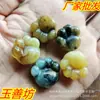 Gato Garra de Jade Xiuyan Colgante de Jade Jade Natural Accesorios Hechos a Mano Fabricante de Colgantes de Jade Xiuyan Venta al por Mayor Transmisión en Vivo Pequeños Regalos