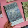 Cuaderno Nuevo Estilo Pintura Famosa para Estudiantes y Niños, Diario Rayado de Alta Calidad, Cuaderno de Tareas A5 Engrosado