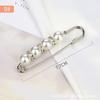 Broche Hebilla Antideslizante Modificador de Cintura de Pantalones Pequeño Artefacto Perla Pin Pequeño Fijo para Ropa de Mujer Accesorios de Cuello Decorativos Estrecha la Cintura