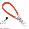 Cordón para teléfono móvil de 8 mm, color trenzado, con clip para parche, cuerda de mano, cuerda corta, antipérdida transfronteriza japonesa, multifuncional para muñeca.