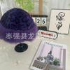 Nuevo 2024 Sombrero Mongol de Felpa Leopardo para Mujer Invierno Vintage Engrosado Resistente al Frío Protectores de Orejas Sombrero de Pescador Bolso Pequeño que Afina el Rostro