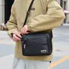 Bolso de Hombro para Recolección de Efectivo, Bolso Cruzado Casual, Bolso de Hombre, Bolso de Hombro Impermeable, Cartera de Colección de Negocios, Bolso de Hombro para Hombre Estilo Coreano Multicapa