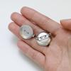 Accesorios de broche de moda europeos y americanos, bandeja de doble uso, alfiler de disco alto, bandeja inferior de ramillete DIY, joyería al por mayor