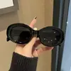 Transfronterizos Nuevo Arco del Triunfo Oval Metal Marco Pequeño Gafas de Sol para Mujer Moda de Alta Gama Fotografía Callejera Gafas de Sol Gafas de Sol