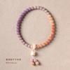 [Nishang] Pulseira Bodhi Rosa Púrpura Suave Novo Estilo Chinês Estilo Nacional Leão Winfa Pulseira Bodhi