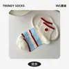 Calcetines Cortos Finos de Verano Blancos Lindos para Mujer Estilo Coreano Bajos Absorbentes del Sudor Transpirables Casuales Sin Costuras Algodón de Xinjiang