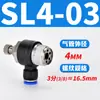 Tubería de Aire Neumática Pc4-M5 Codo Pl6-01 Conector Rápido Pu Pype Pb8-02/10-03/12-04