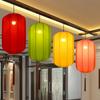 Faroles de Tela Estilo Chino Nuevo para Exteriores, Farolillos de Tela de Melón de Invierno Rojos Colgantes Decorativos, Decoraciones para Casas de Té Estilo Antiguo y Zonas Escénicas