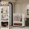 Armario para Bebé Gabinete Especial de Almacenamiento para Bebé Dormitorio Ropa para Niños Armario Pequeño Plástico Ropa Hogar Almacenamiento Simple