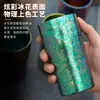 Titanio TiTo Taza de Titanio Titanio Puro Doble Pared Hogar Exterior Taza de Agua Taza de Cerveza Café Leche Taza Isotérmica Fábrica Venta al por Mayor