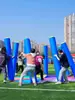 Accesorios Inflables para Juegos Deportivos Divertidos, Juegos de Saltar entre Árboles, Actividades Escolares y Juegos de Integración de Equipos Empresariales