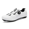 Nuevos zapatos de ciclismo para exteriores transfronterizos, zapatos de bloqueo para bicicleta de carretera, nuevos zapatos de suela plana para hombre y mujer para bicicleta de montaña