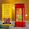 Muñeco de nieve brillante de Navidad Linterna de viento pequeña Adorno de escritorio Decoración de árbol de Navidad Luz nocturna Regalo de cumpleaños