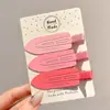 Presilha Bico de Pato Fofa de Alta Qualidade Presilha Dopamina Doce Acessórios de Cabelo Versátil Colorida Presilha de Cabelo para Franja Presilha