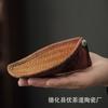 Estilo chinês de bambu jogo de chá de duas peças chá artesanal Lotus kung fu acessórios conjunto de chá colher de chá colher de chá chá pick chá chá chá dispensador de chá