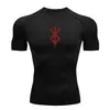 Camiseta Deportiva de Manga Corta para Hombre Aliexpress Ropa Deportiva para Correr Ajustada Cuello Redondo Baloncesto Fútbol Compresión Secado Rápido